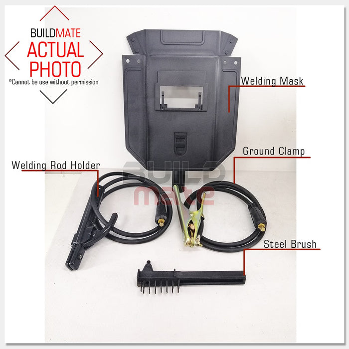 BUILDMATE Powerhouse 250A IGBT Evolution Series Portable Inverter Welding Machine Welder Machine MMA250 - PHWM