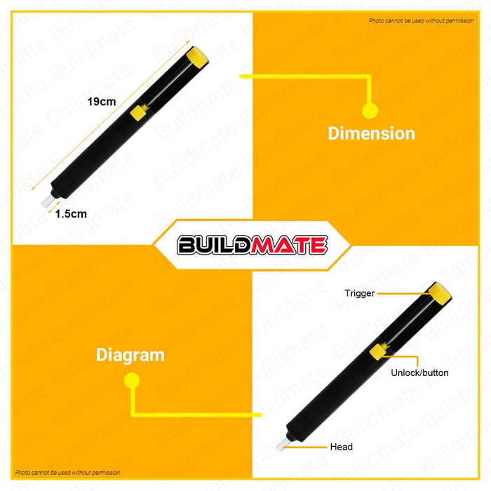 LOTUS Desoldering Pump LDPP12 •BUILDMATE• LHT LUTOS