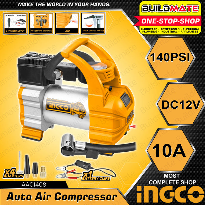 Mini Compresseur d'air automatique 12V INGCO - AAC1401 