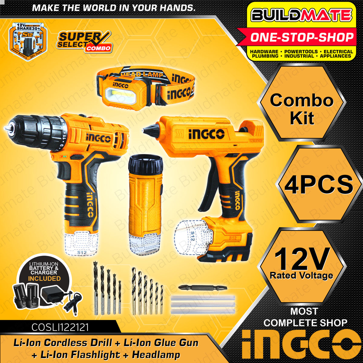 Ingco discount cordless drill