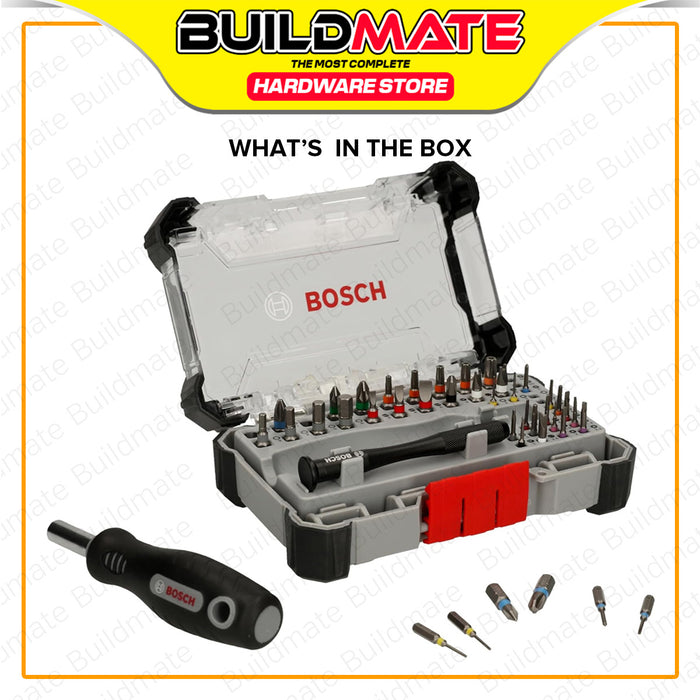 BUILDMATE Bosch 42pcs Precision Screwdriver Bit Set for Impact and Drill Driver Repair Hand Tool 2607002835 - BAX