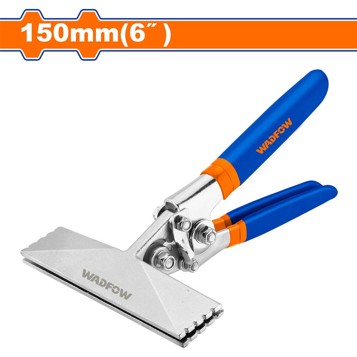 BUILDMATE Wadfow Hand Seamer Straight Jaw | Offset Jaw 3" Inch | 6" Inch Sheet Bender Tools Metal Seamer for Flattening Crimping Tool Seaming Pliers • WHT