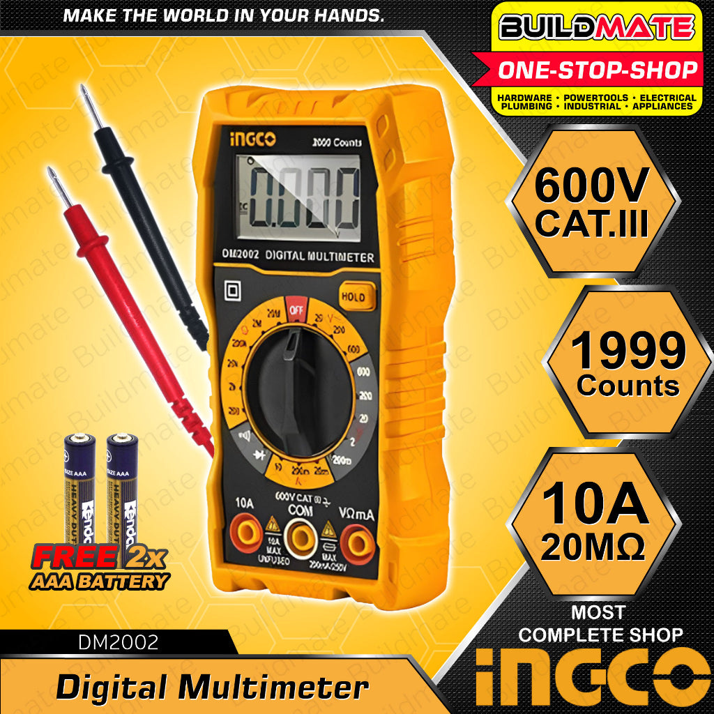 MULTIMETRE DIGITAL INTELLIGENT CAT III 600V PCWORK