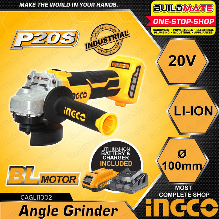 Ingco cordless on sale angle grinder