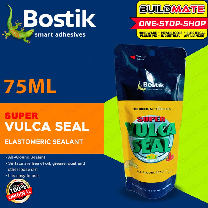 BUILDMATE Bostik Super Vulcaseal Vulca Seal Adhesive Elastomeric Sealant ORIGINAL TAPAL KING SOLD PER PIECE