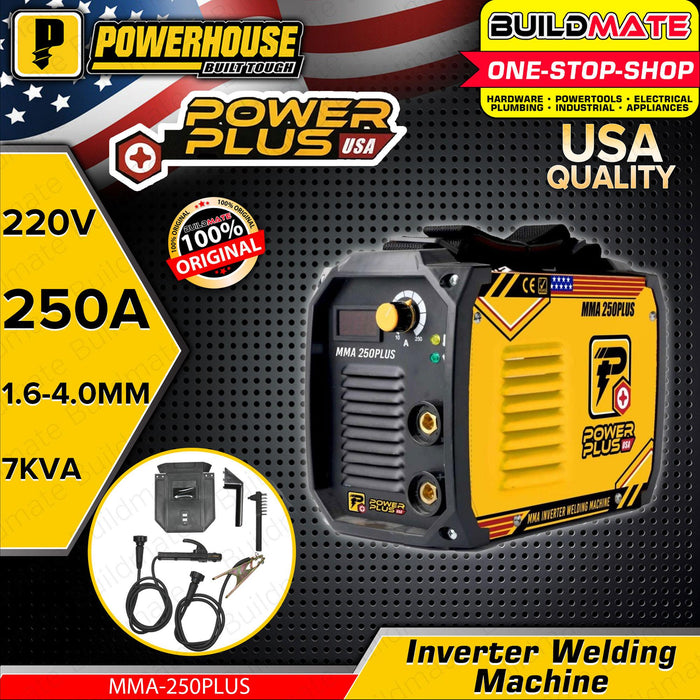 [POWERPLUS] POWERHOUSE USA 250A Portable Inverter Welding Machine MMA-250PLUS  PHWM