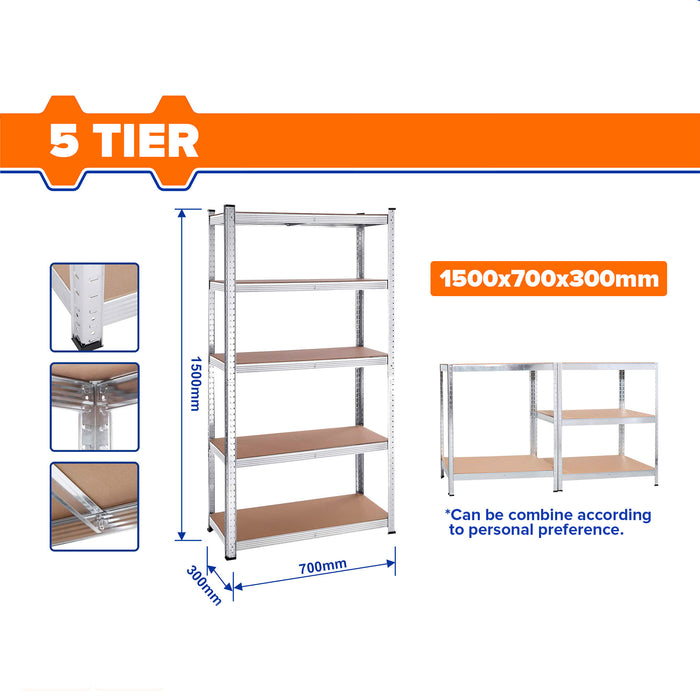 Adjustable on sale storage shelves