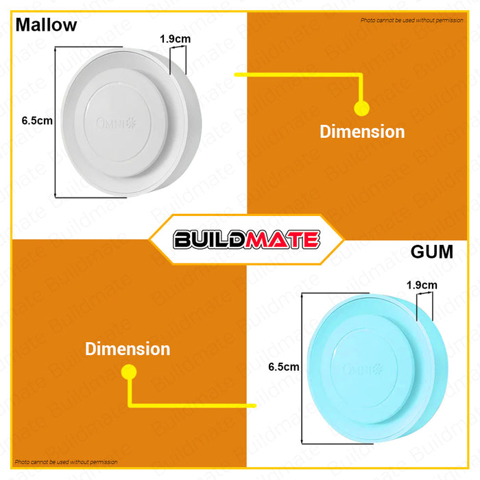 OMNI Round Automatic Sensor Led Night Light Dimmable Night Built-In Light Bedroom Light •BUILDMATE•