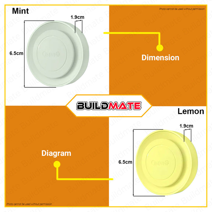 OMNI Round Automatic Sensor Led Night Light Dimmable Night Built-In Light Bedroom Light •BUILDMATE•