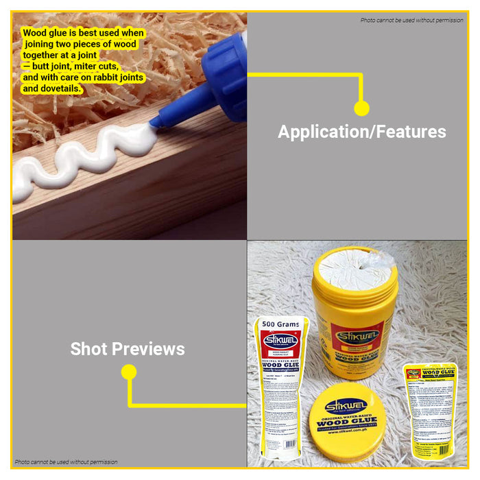 BUILDMATE Stikwel Wood Parquet Flooring Adhesive Glue 250g / 500g / 1kg