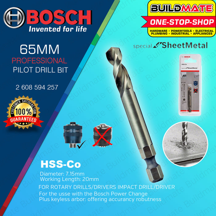 Bosch pilot drill bit hot sale