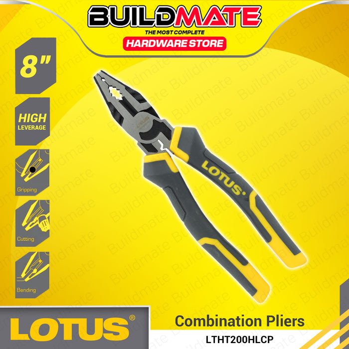 BUILDMATE Lotus High Leverage Long Nose, Diagonal, Combination Pliers 6"-7" Inches Cutting Plier Hand Tools SOLD PER PIECE  - LHT