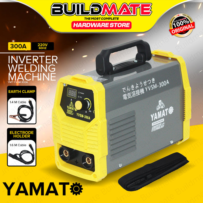 BUILDMATE Yamato Digital Inverter IGBT MMA Welding Machine 300A Low Power Consumption Portable Heavy Duty Welder YVSM-300A