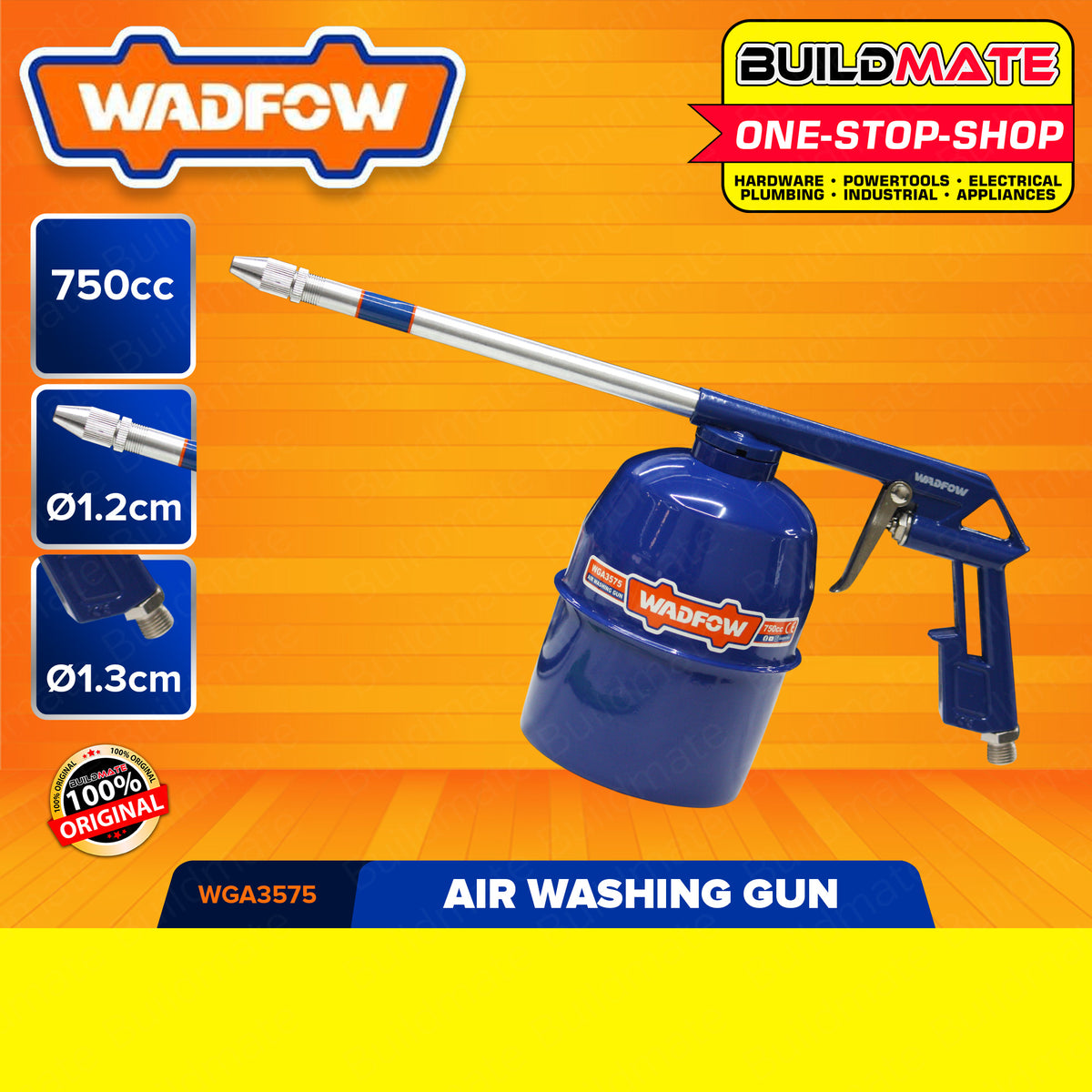 WADFOW Air Washing Gun 750CC Cleaning Gun Car Interior Spraying Washin ...