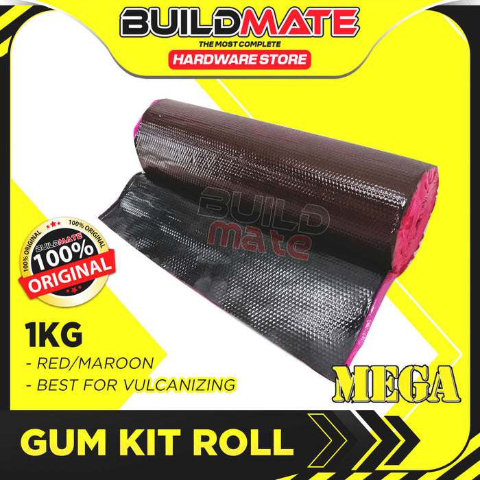 BUILDMATE Mega Vulcanizing Gum Kit Roll  10" Inch Vulcanizing Tire Repair Kit