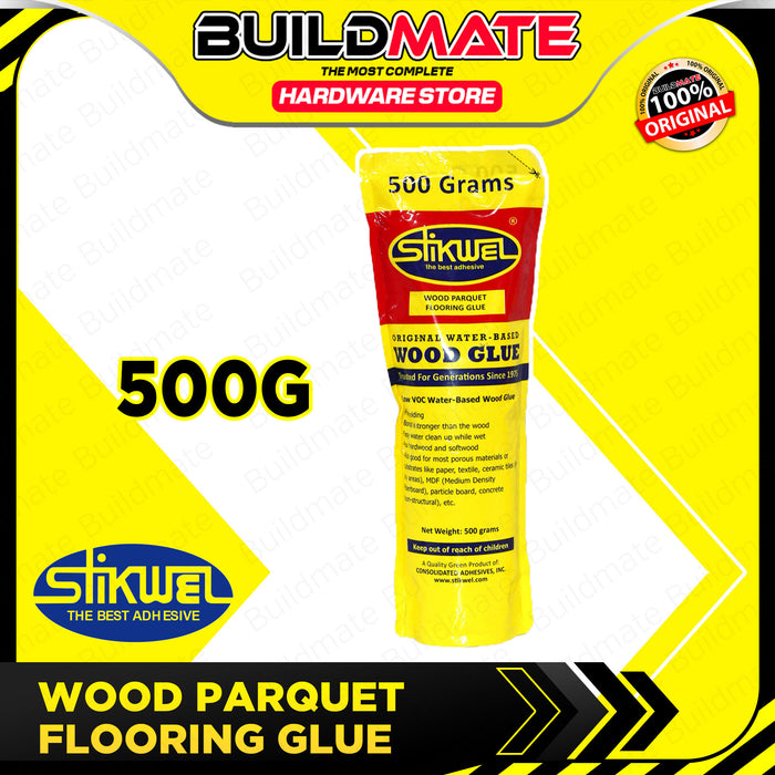 BUILDMATE Stikwel Wood Parquet Flooring Adhesive Glue 250g / 500g / 1kg