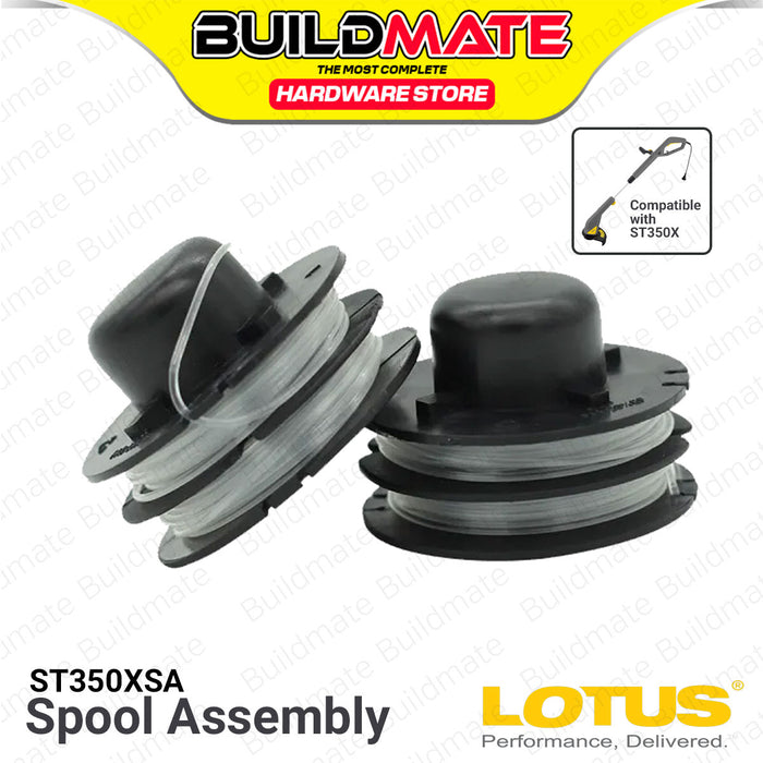 BUILDMATE Lotus 2pcs Ø1.2mmx4m for ST350X Grass Trimmer Nylon Spool and Line Assembly Replacement Accessories ST350XSA - LHT