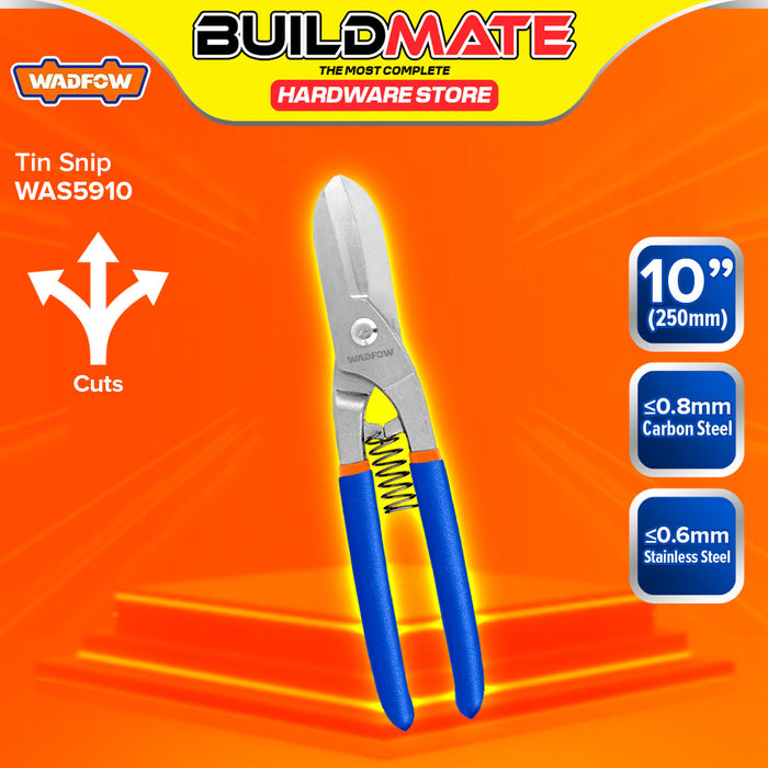 BUILDMATE Wadfow Metal Tin Snip 8" / 10" Gunting Yero Hand Sheet Metal Cutting Scissor Shears Tin Snips SOLD PER PIECE - WHT