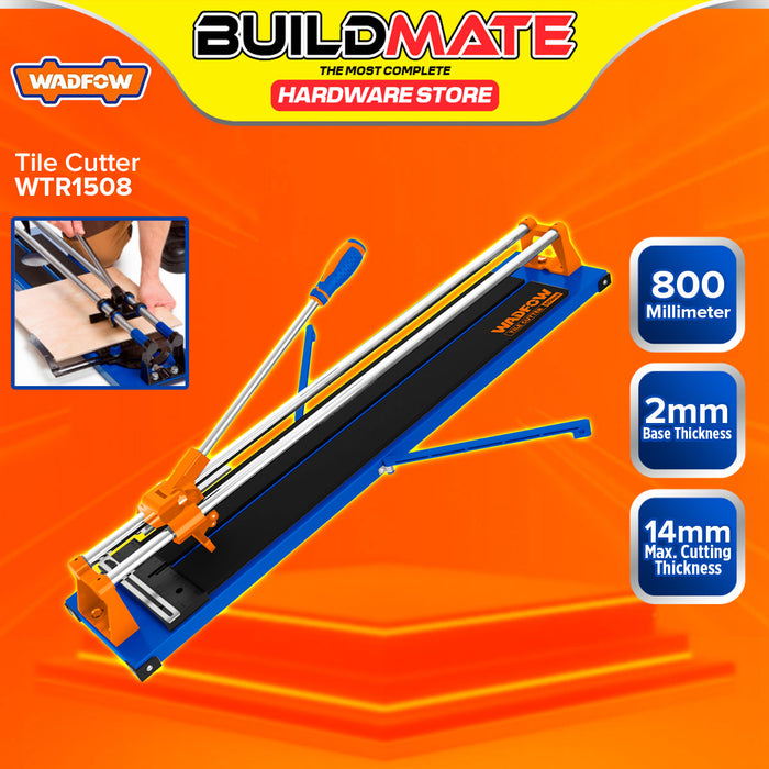 BUILDMATE Wadfow Tile Cutter 1000mm Beam Score Cutter Board Manual Porcelain Ceramic Tile Saw Trimmer Cutting Machine Tool WTR1510 - WHT