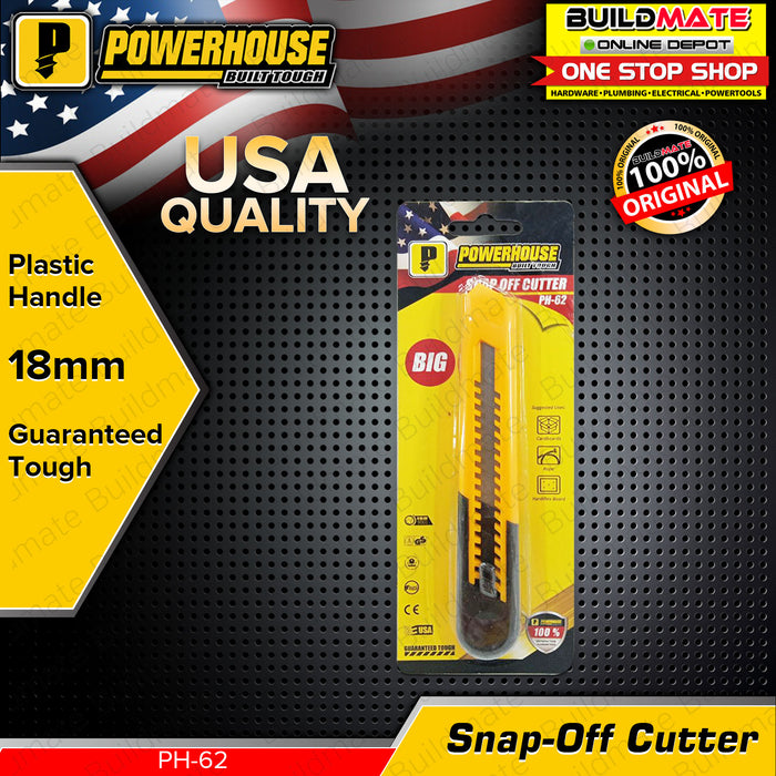 POWERHOUSE Snap Off Cutter BIG 18mm PH-62 •BUILDMATE• PHHT