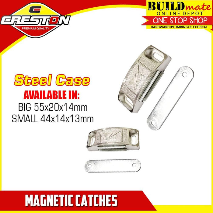 BUILDMATE Creston Magnetic Catch  Small / Big Cabinet Drawer Door Catches Lock Magnet Latch SOLD PER PIECE FL-8812 / FL-8813