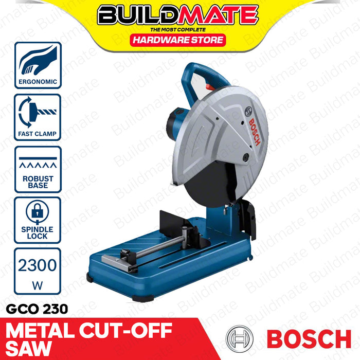 BUILDMATE Bosch 2300W 14 Inch Electric Cut Off Saw Chopsaw with Cutting Wheel GCO 230 0601B560K0 COC