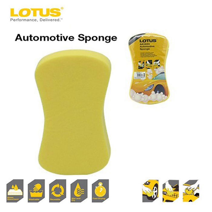 LOTUS Automotive Sponge Cleaning Foam AA1220 •BUILDMATE Car Care•