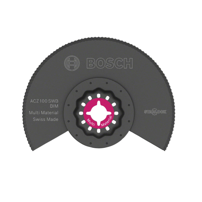 BUILDMATE Bosch 100MM Serrated Segment Saw Blade for Multi-Cutter ACZ 100 SWB BIM 2608661693 - BAX