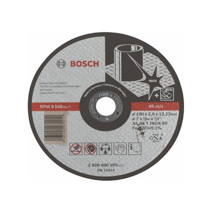 BUILDMATE Bosch 180X2mm Expert for Inox Cutting Disc Sanding Accessories Separator for Steel - BAX