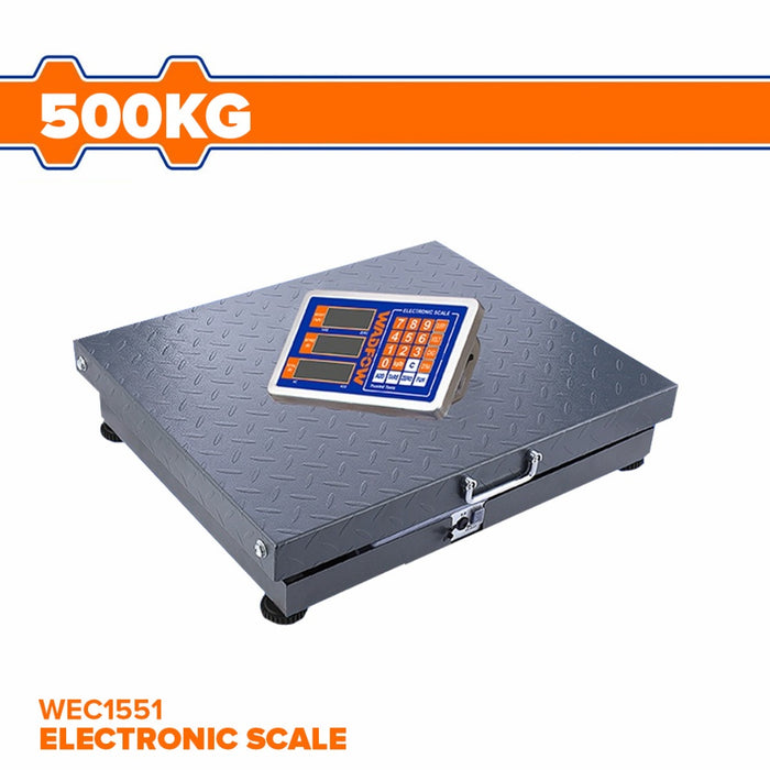 BUILDMATE Wadfow 500kg Rechargeable Scale Platform Timbangan Digital Weight Scale WEC1551 - WPT