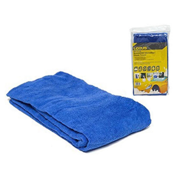 LOTUS Microfiber Glass Towel Cleaning Cloth 50x50cm AA1210 •BUILDMATE Car Care•