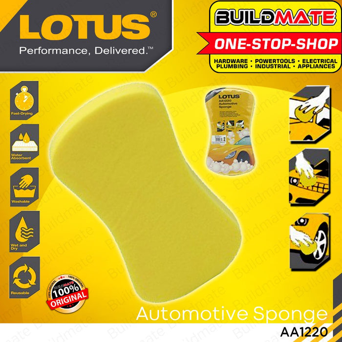 LOTUS Automotive Sponge Cleaning Foam AA1220 •BUILDMATE Car Care•