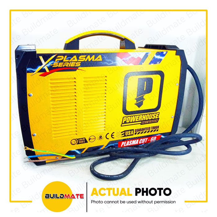 POWERHOUSE PLASMA-CUT60 Portable DC Inverter Plasma Cutter Welding Machine •BUILDMATE•