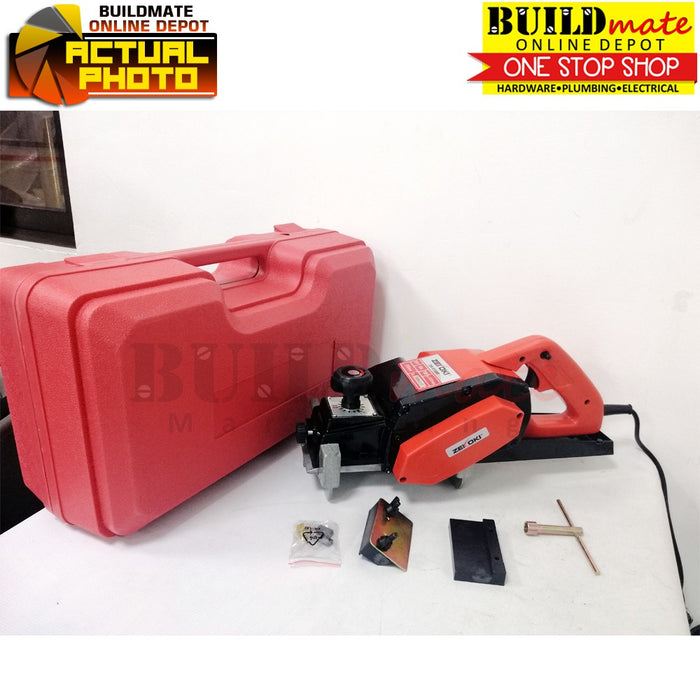 ZEKOKI Electric Planer with Case For Woodworking 750W 3 x 82mm ZKK-8200HD | ZKK-8200SD •BUILDMATE•