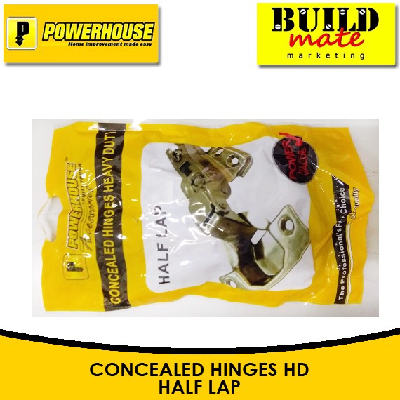 POWERHOUSE Regular Concealed Hinges SOLD BY PAIRS •BUILDMATE• PHDH