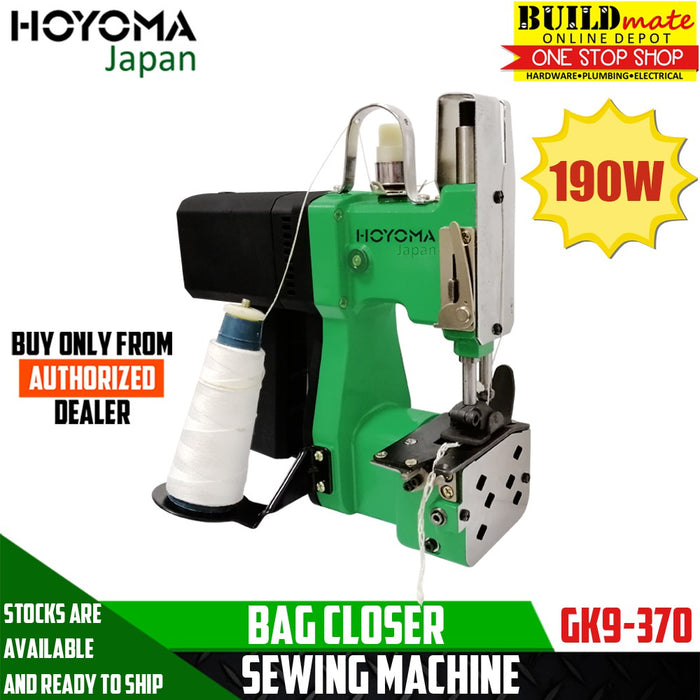 HOYOMA JAPAN Bag Closer Sewing Machine GK9 / GK9-370 •BUILDMATE• HYMPT