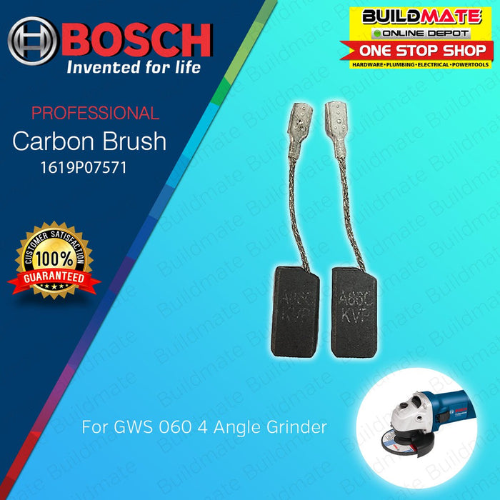 BOSCH Professional Carbon Brush for GWS 060 1619P07571 •BUILDMATE•