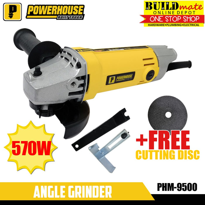 Powerhouse Angle Grinder PH-6-100 +FREEDISC PHPT