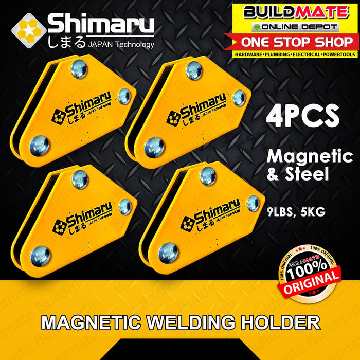 SHIMARU JAPAN 4 PCS SET Magnetic Welding Positioner Magnet Holder 5kg •BUILDMATE•