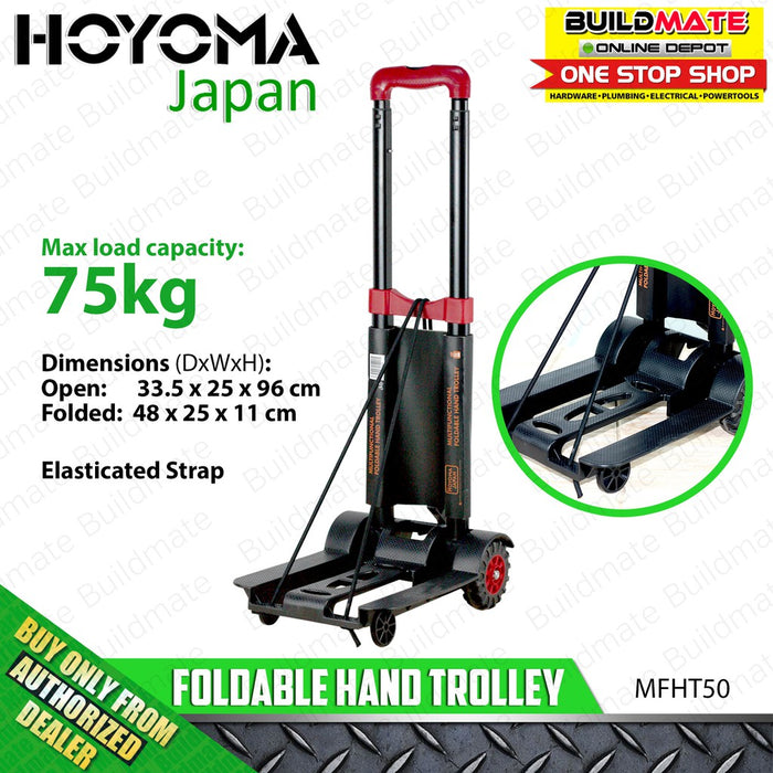 HOYOMA JAPAN Multifunctional Portable Handy Multi-Function Foldable Trolley Pushcart Kartilya HYMHT