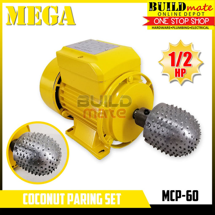 MEGA Coconut Paring Machine Set 0.5HP MCP-60 •BUILDMATE•