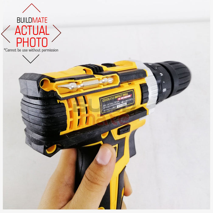 POWERHOUSE 20V Cordless Impact Drill 13mm PH-20V-CIMD13MM •BUILDMATE•