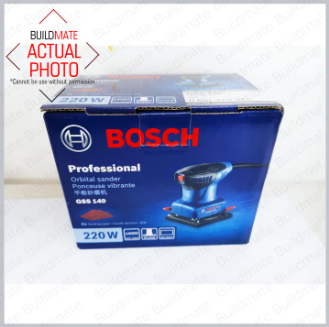 BOSCH Professional Orbital Finish Sander 220W GSS 140 •BUILDMATE• COC