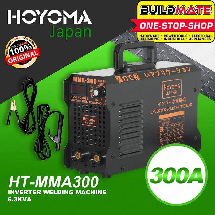 HOYOMA 300A Inverter Welding Machine MMA300 | COMPACT Welding Machine IGBT MMA-350 •BUILDMATE•