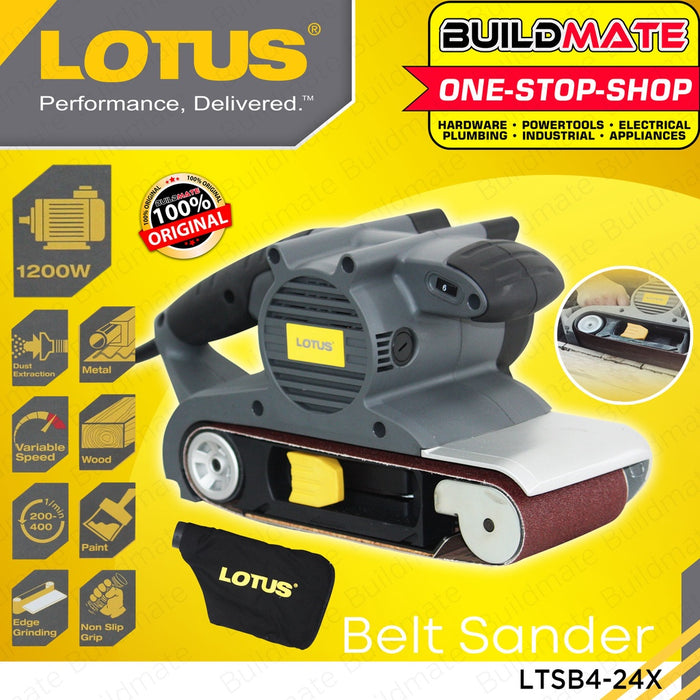 LOTUS Power Belt Sander 1200W LTSB4-24X 100% ORIGINAL / AUTHENTIC •BUILDMATE•