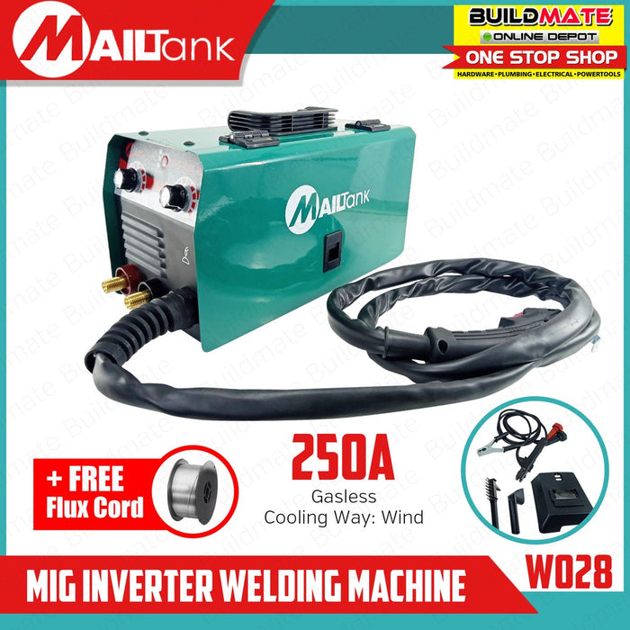 MAILTANK MIG / MMA Migweld Welding Machine 250A W028 •BUILDMATE•