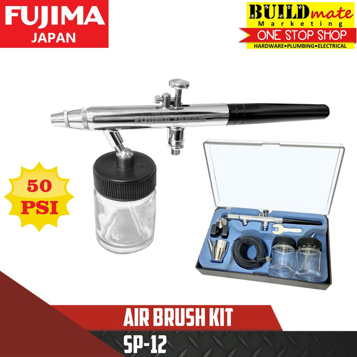 Fujima SP12 Air Brush Kit 50PSI •BUILDMATE•