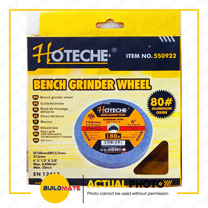 HOTECHE Bench Grinder Wheel GRIT #36 #80 SOLD PER PIECE •BUILDMATE•