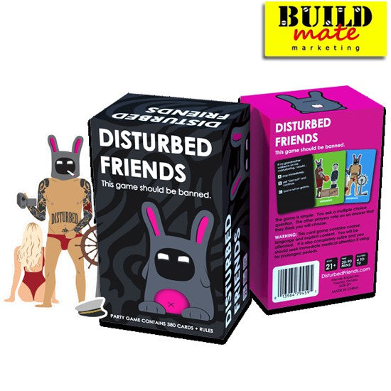 Disturbed Friends Card Game