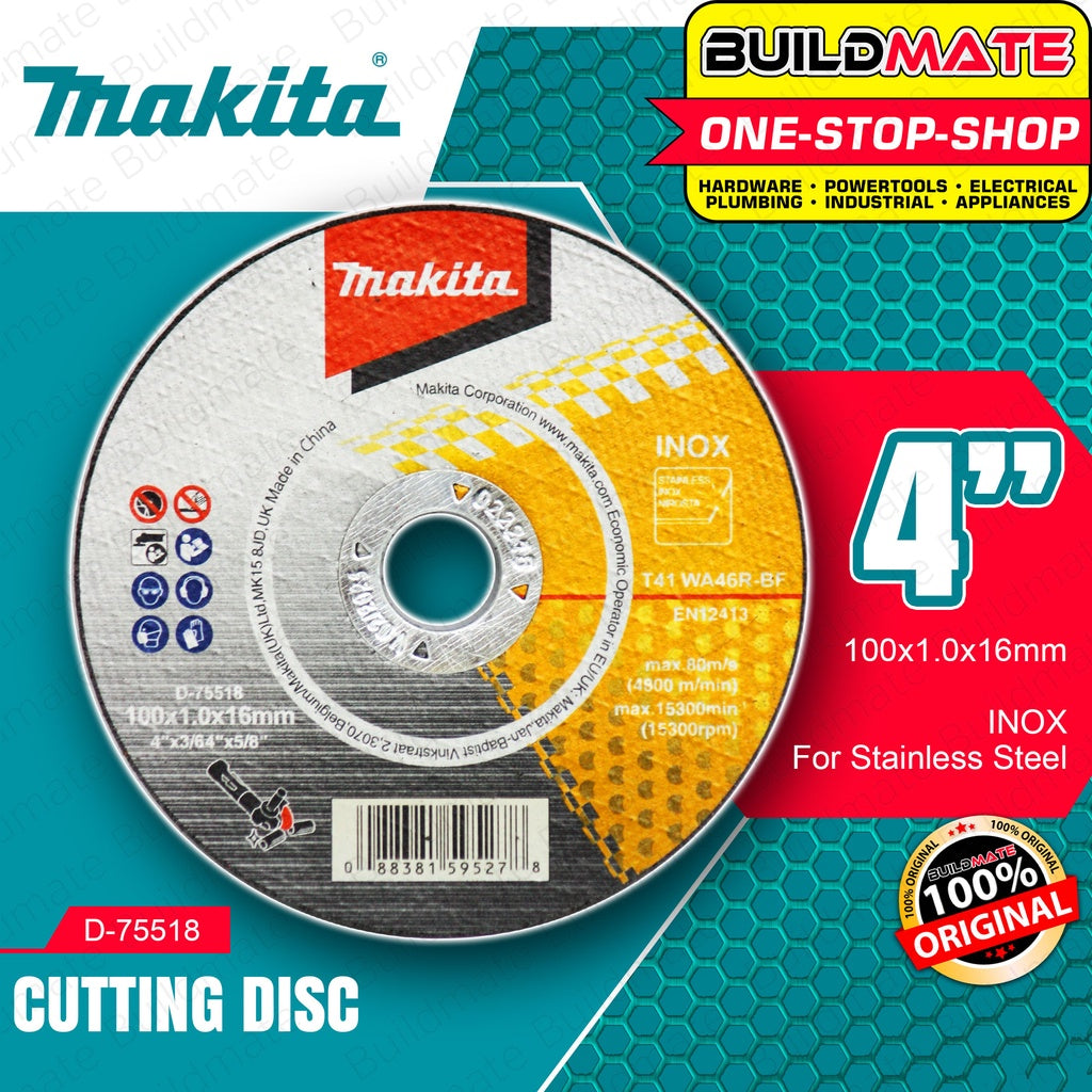 Makita cutting discount disc 4 inch